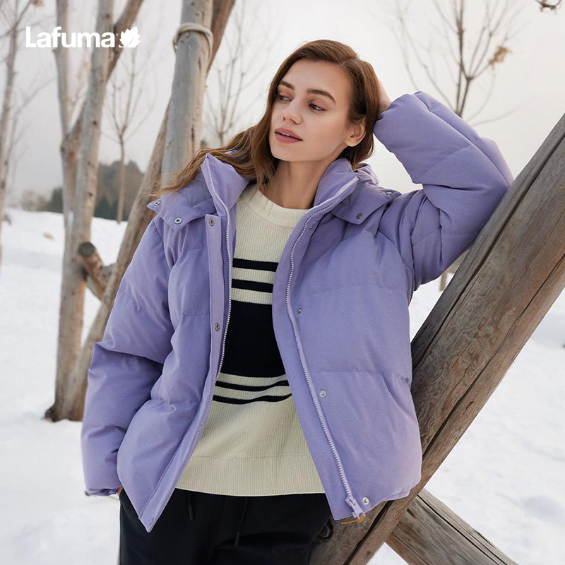 乐飞叶24秋冬鹅绒羽绒服保暖外套