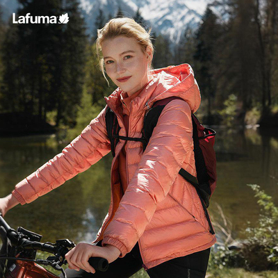 乐飞叶pertex轻量保暖鹅绒羽绒服