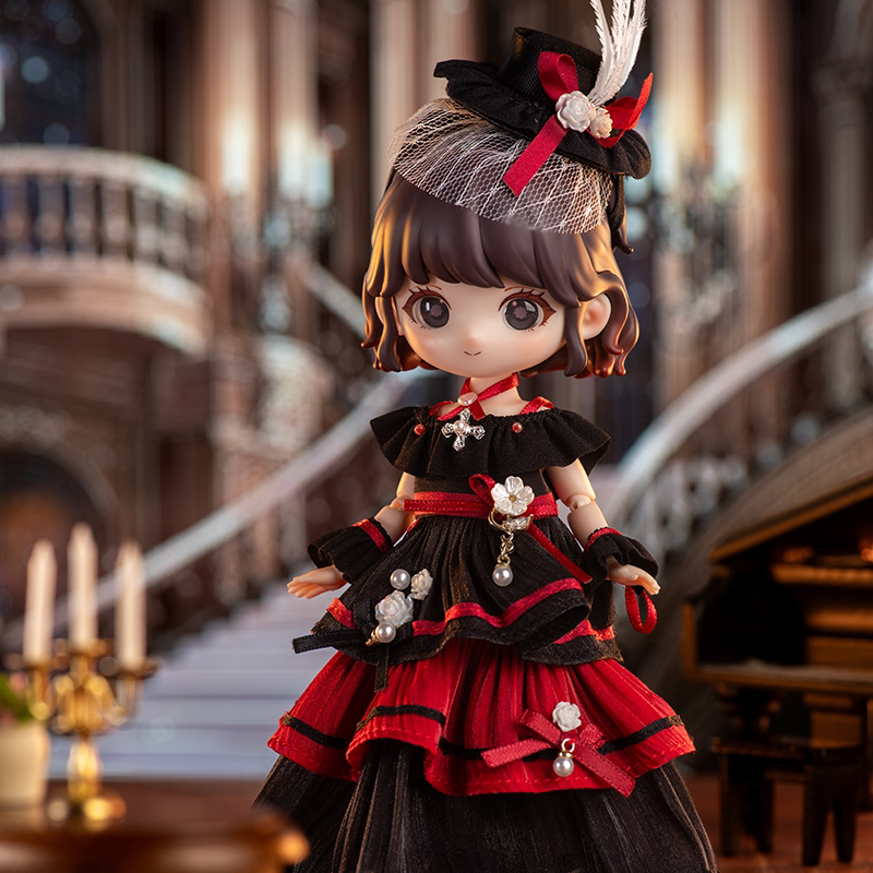 【SIMONTOYS】欧式小洋裙系列12分BJD可动玩偶欧式手工异色娃衣