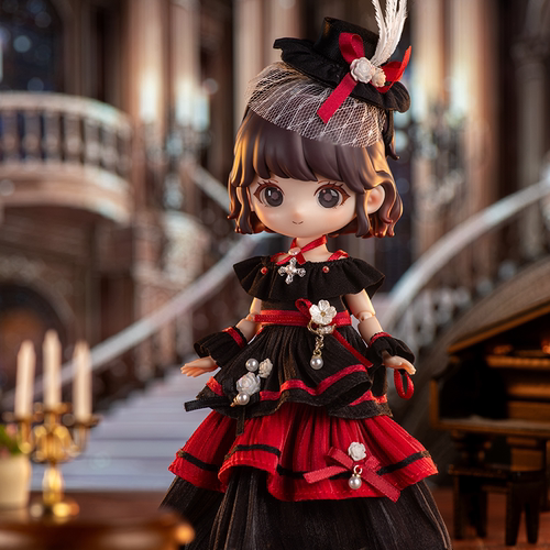 【SIMONTOYS】欧式小洋裙系列12分BJD可动玩偶欧式手工异色娃衣