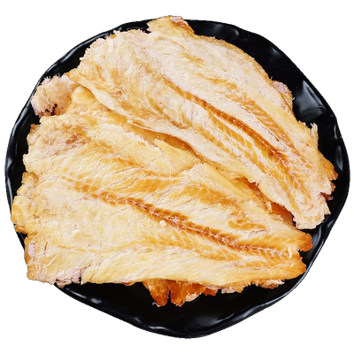 老式鳕鱼片地产零食敲好吃鱼片干