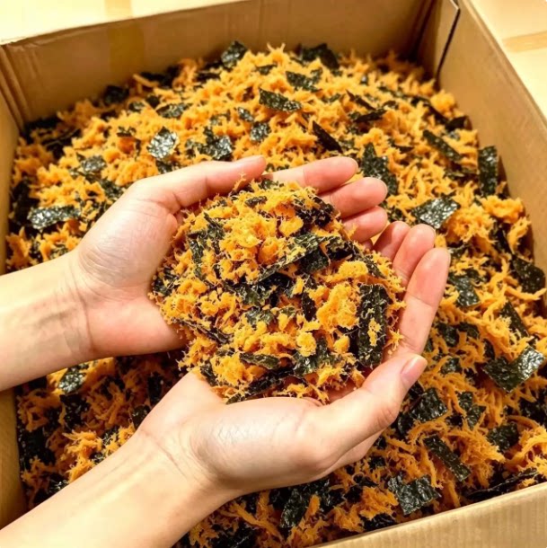 肉松粉金丝海苔肉粉松专用商用烘焙寿司肉松批发即食爆款饭团