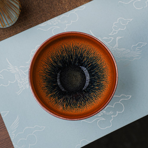 仿宋建盏12.5点茶器抹茶套装