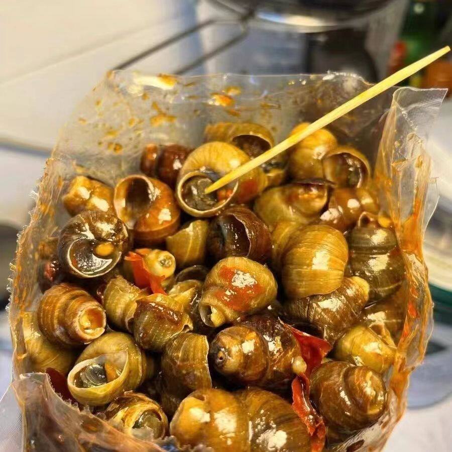辣条田螺开袋即食大田螺麻辣袋装辣条手工90后回忆怀旧零食小卖部