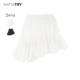 新品 wana try少女感减龄百搭短裙2025夏季 不对称立体剪裁蓬蓬裙女