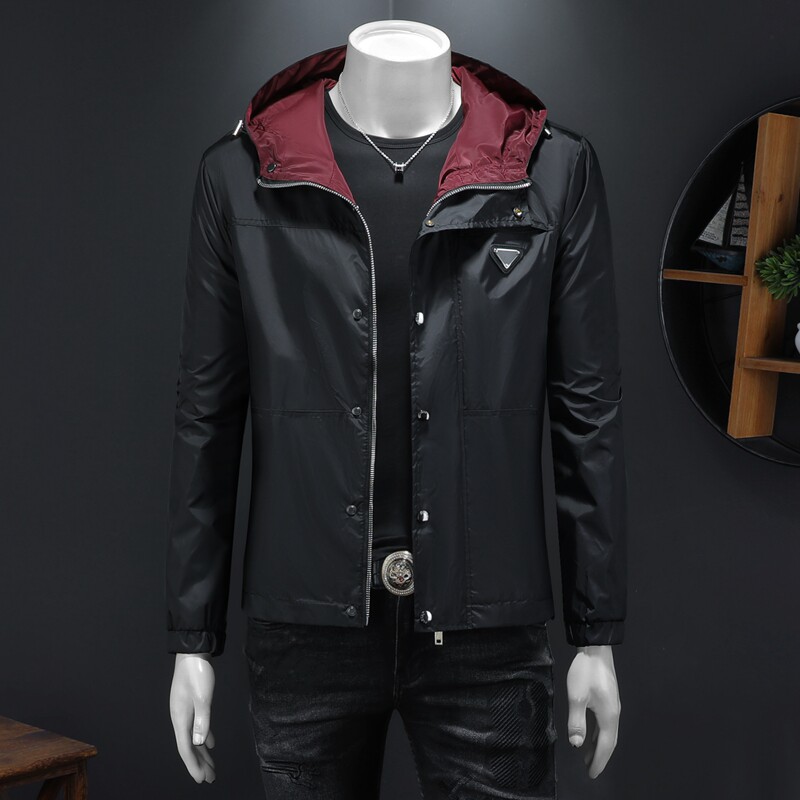 欧洲站连帽外套秋季新款男士高端男装防水夹克JK2505-P150，商品下架区商品下架区，电商D316