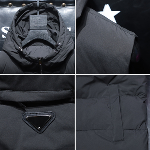 2025秋冬新款男士高端品质连帽棉服马甲  D316-5502-P135图片