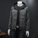 双面穿防风连帽外套2025秋季新款刺绣夹克男装JK2543-P155，商品下架区，电商D316