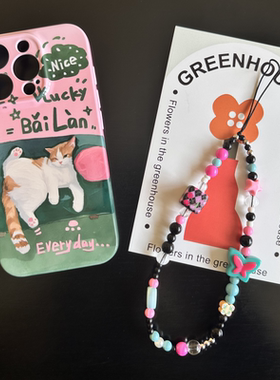 摆烂小猫适用苹果17promax菲林手机壳iPhone16全包软壳华为P80小米VIVOX300荣耀一加OPPO韩版ins风保护套舒适