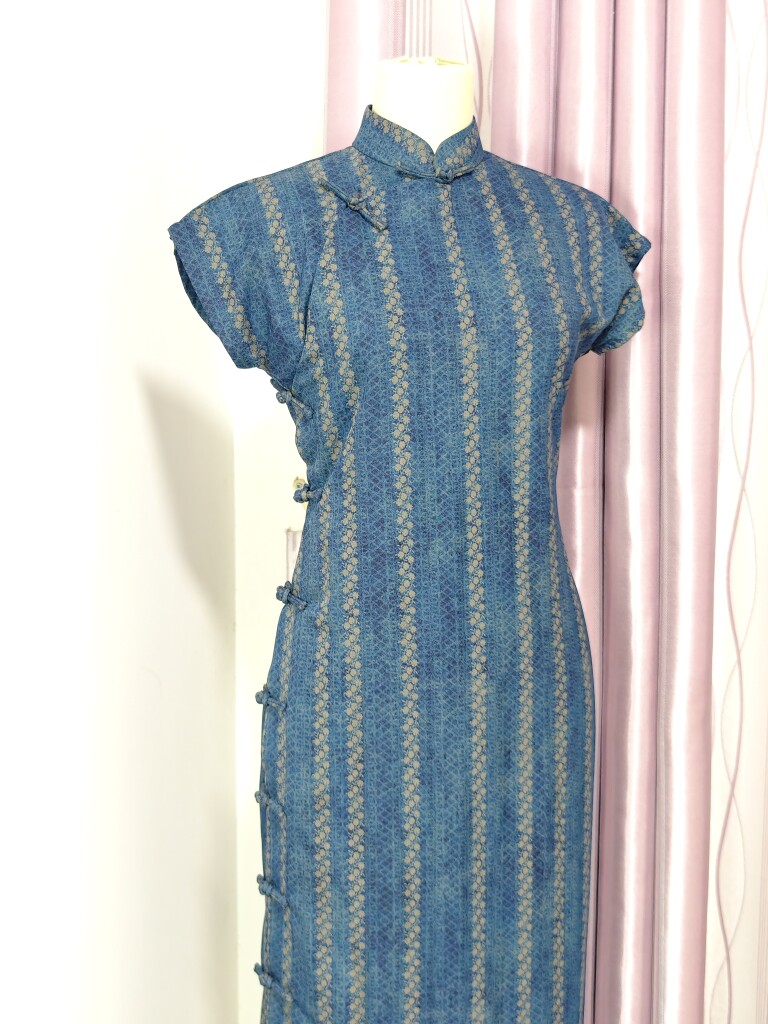 【弥山】全开襟古法旗袍复古气质连衣裙书卷气日常可穿小个子民国