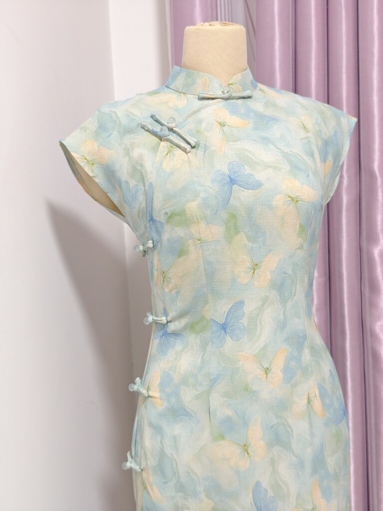 【煦时】改良旗袍新中式连衣裙气质显瘦显白年轻少女日常可穿绝美