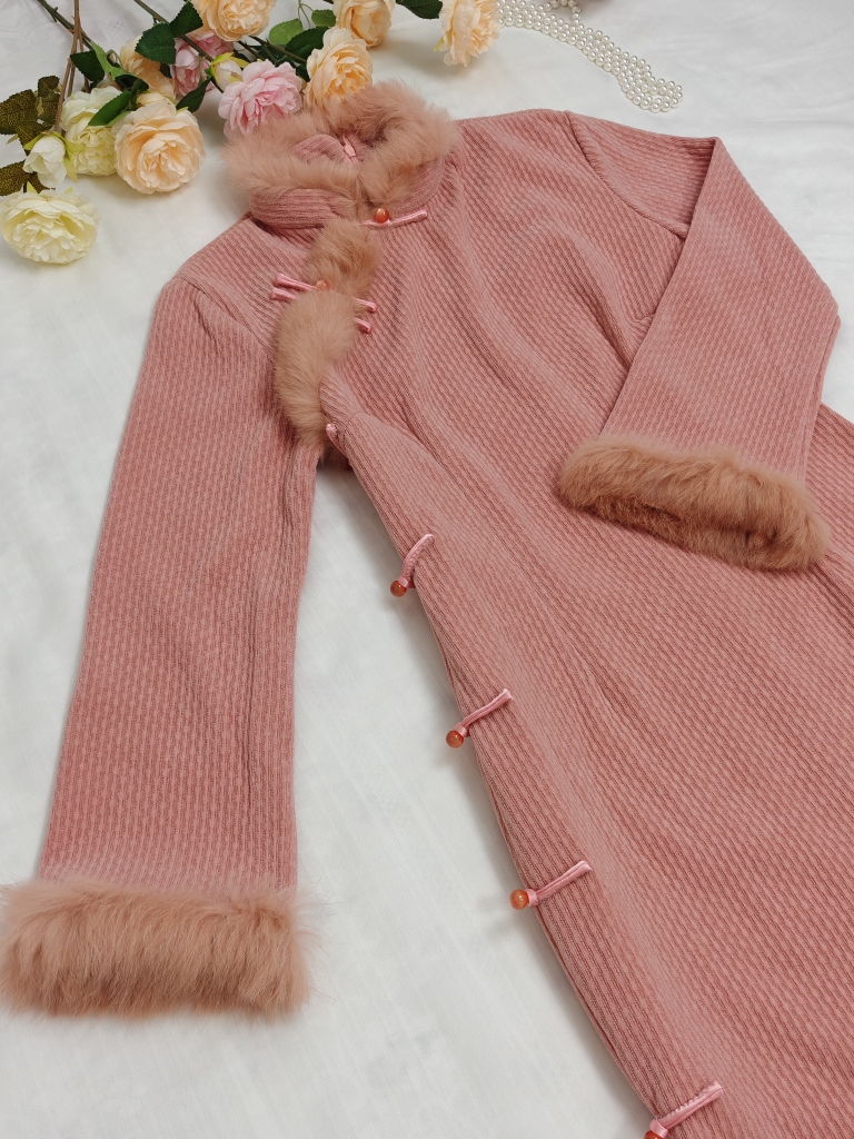 改良旗袍新中式连衣裙领证敬酒服