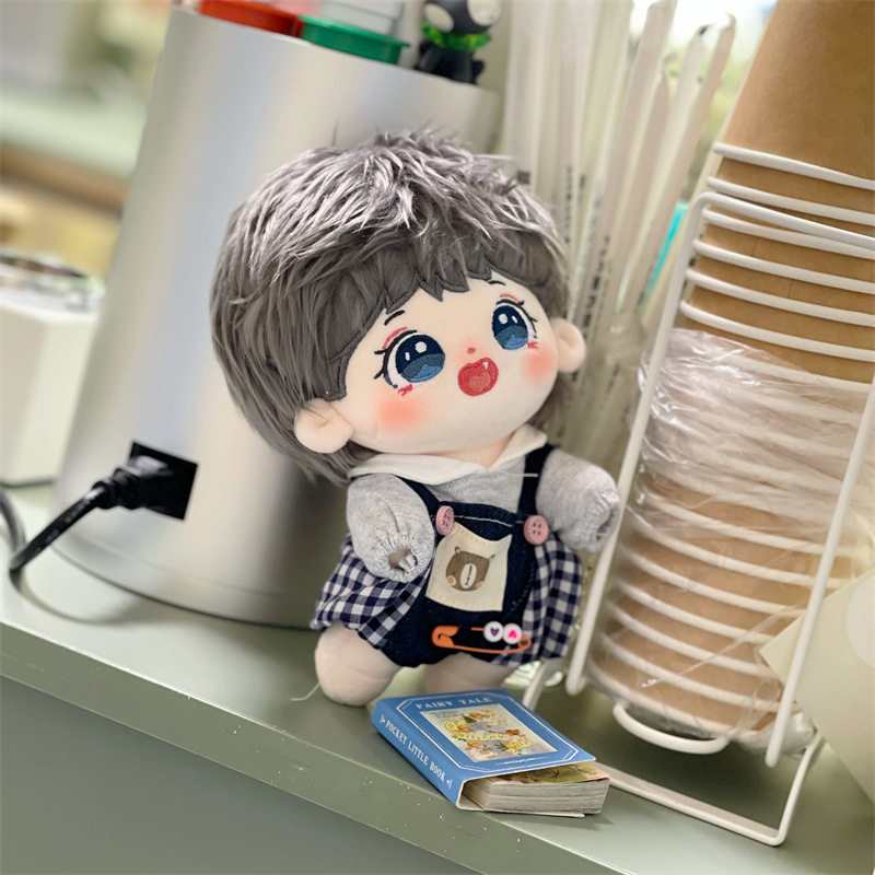 王俊凯新款棉花娃娃原创毛绒长发