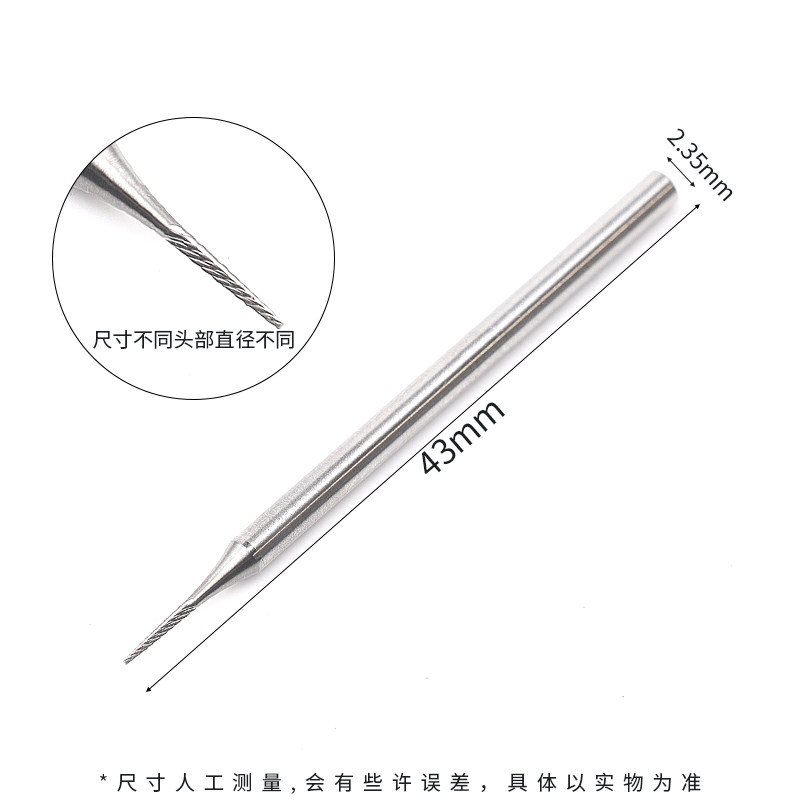电动核雕刀雕刻刀头蛋雕桃核橄榄核木雕钻头微雕刀工具套装牙机