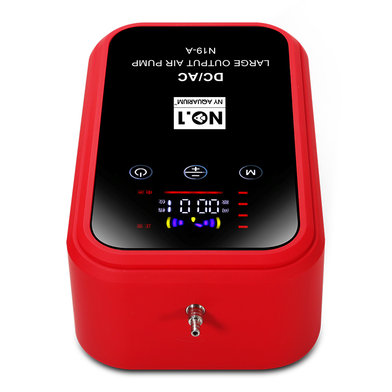 NO1鱼缸氧气泵静音交直流水族打氧泵锂电池充停电充氧钓鱼增氧机