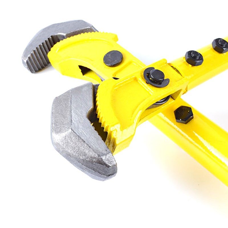 重型快速钢筋扳手 直螺纹万用管钳 重型多功能管子钳水管钳子工具