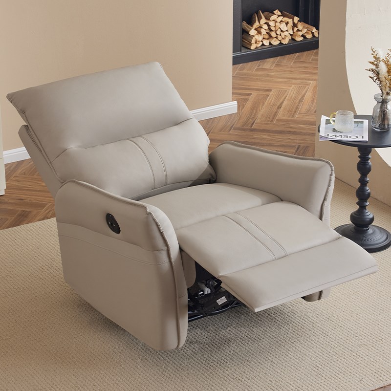 头等太空沙发舱猫抓皮单人电动多功能家用懒人客厅可躺可睡摇摇椅