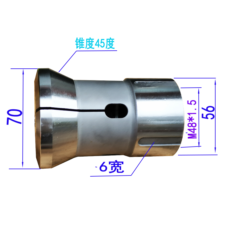 全精磨640夹头 玉环40弹簧筒夹 数控车床配件 同心度0.01