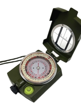 2寸万福堂寻龙激光罗盘红外线专业罗盘二十四山纯铜罗经仪