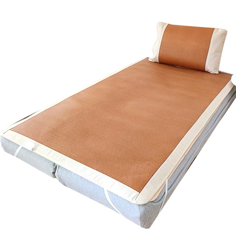 夏季藤席凉席宿舍单人床0.9m高低床子母床上下铺1.1软席可折叠1.3