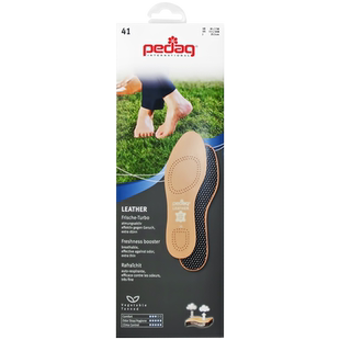 德国进口PEDAG活性炭真皮羊皮鞋垫男吸汗透气防臭红翼添柏岚鞋垫