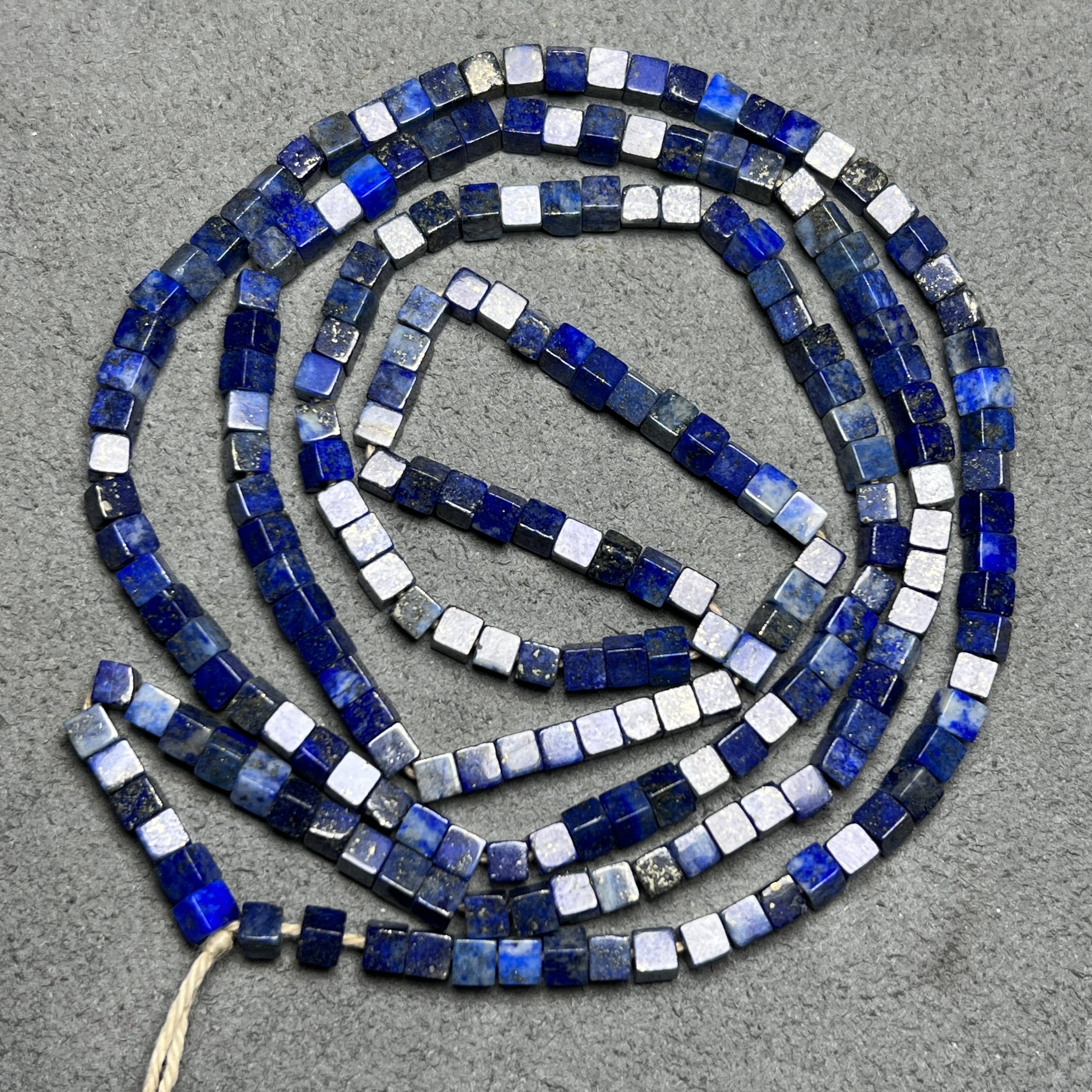 天然阿富汗原矿方块青金石隔片串珠项链手链半成品手工饰品配件,饰品/流行首饰/时尚饰品新,项链,淘宝优惠券,粉丝福利购,淘宝优惠卷