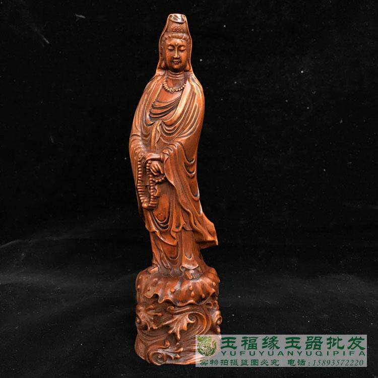 黄杨木风水镇宅古玩老物件工艺品