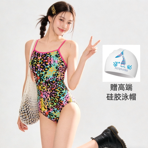 竞速泳衣女高级感专业训练细肩带