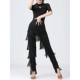 Latin dance crypto 拉丁舞加密流苏舞蹈长裤 fringe pants