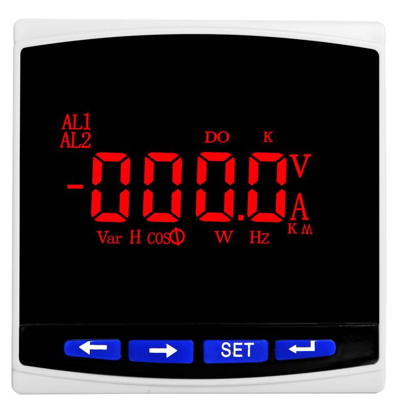 单相220V多功能表 数显电流电压功率电量计量组合表电力电能电表