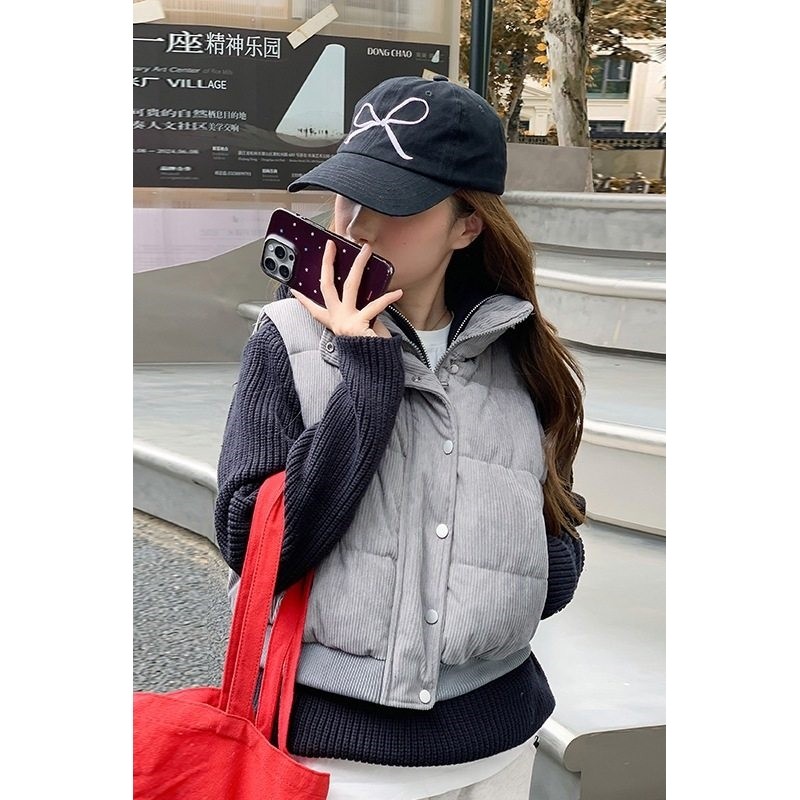 2025欧美高腰马甲女秋冬马夹坎肩背心外套韩,女装/女士精品,马夹,淘宝优惠券,粉丝福利购,淘宝优惠卷