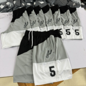 出口单 夏薄透气男 安东尼马刺5号速干五分短裤 新秀斯蒂芬 卡斯尔