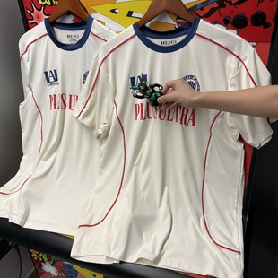 美式复古撞色短袖 T恤夏季宽松街头hiphop运动风上衣速干垂感好穿