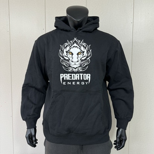 撸铁健身 复古卫衣秋冬薄绒套头帽衫 工装 美式 男女943 风 出口订单