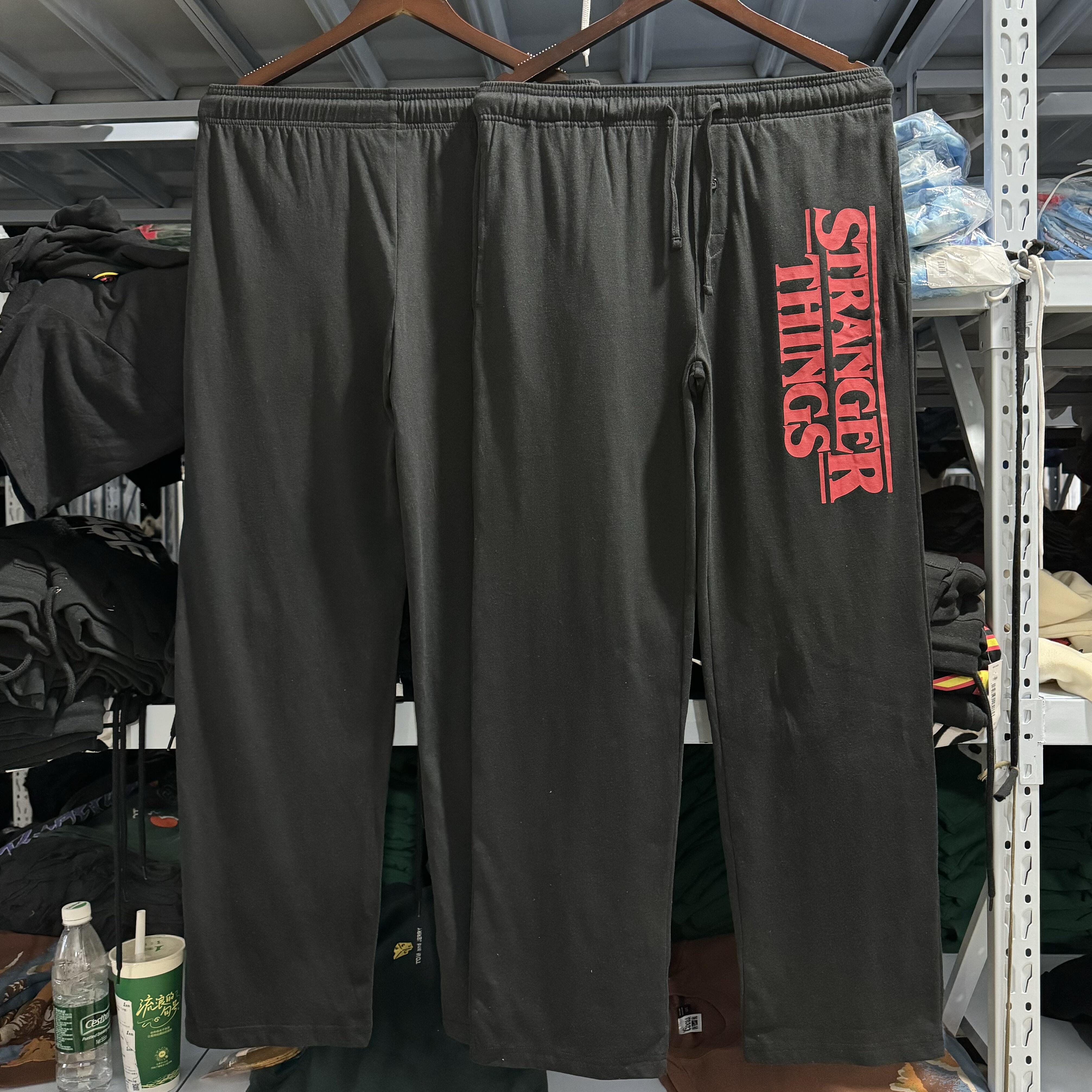 地狱火俱乐部 StrgerThing奇怪物语美式复古直筒家居长裤遛弯睡裤