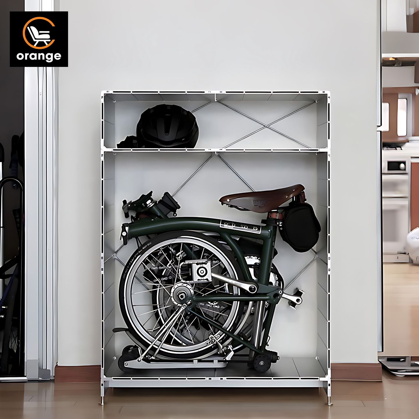 Monstructure蒙斯特模块组合可定制客厅单车收纳置物铝合金小布柜