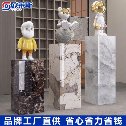 客厅大理石落地摆件底座