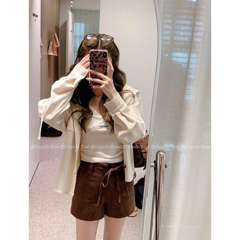 csk丘比特 “随性日常Daily” 百搭好穿舒适女休闲衬衫外套