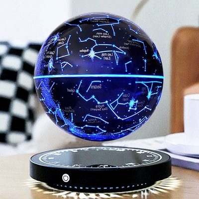 黑科技磁悬浮地球仪3D立体办公室桌面摆件装饰品自转发光创意礼物