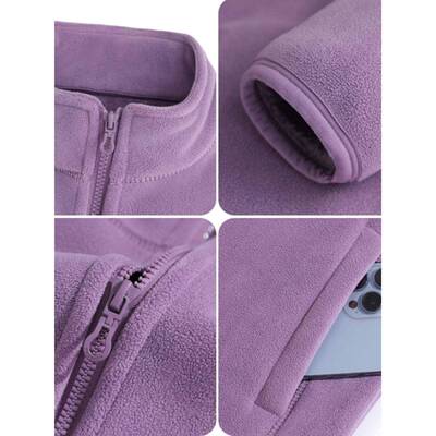 高品粒质ODZ摇粒绒抓套女DWU款奥绒男穿装外新加款绒加厚绒衣卫衣