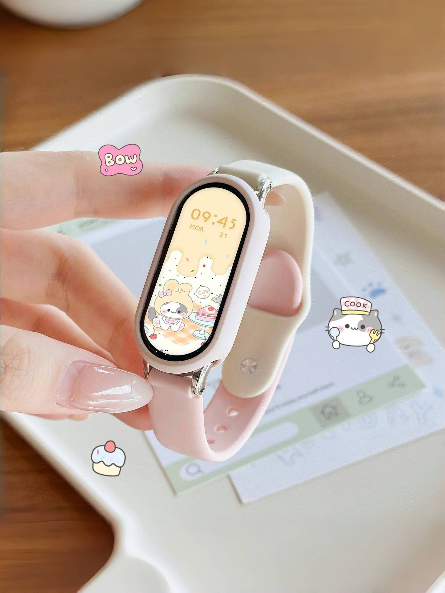 2025新款手表女款初中高中学生高颜值儿童女孩运动电子表智能手环