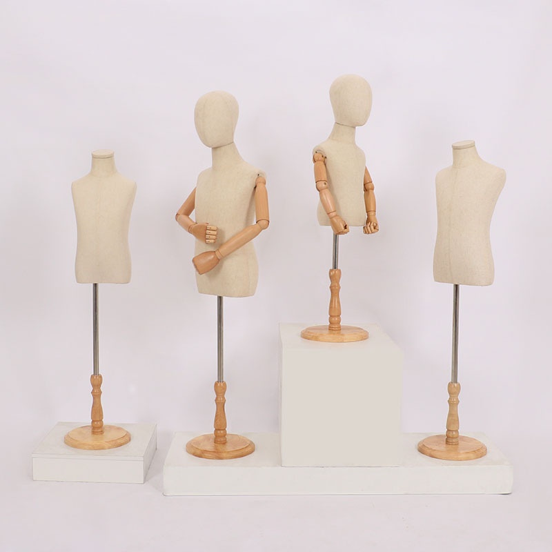 模特道具童装店半身平盖童装模特架展示架子童装橱窗展示仿真人