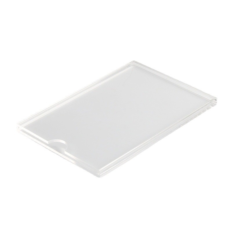 亚克力卡槽A4双层单层插槽透明有机玻璃插纸宣传栏资料展示牌