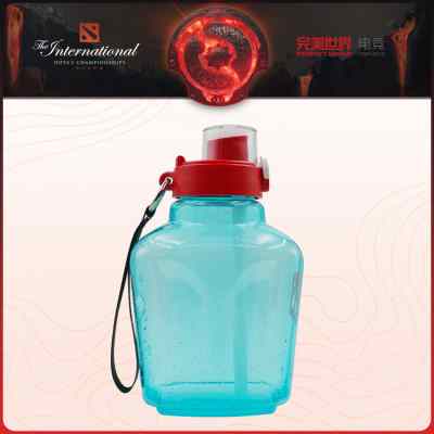 DOTA2 TI11新品 魔瓶造型吨吨桶 便携水壶大容量 国际邀请赛V社