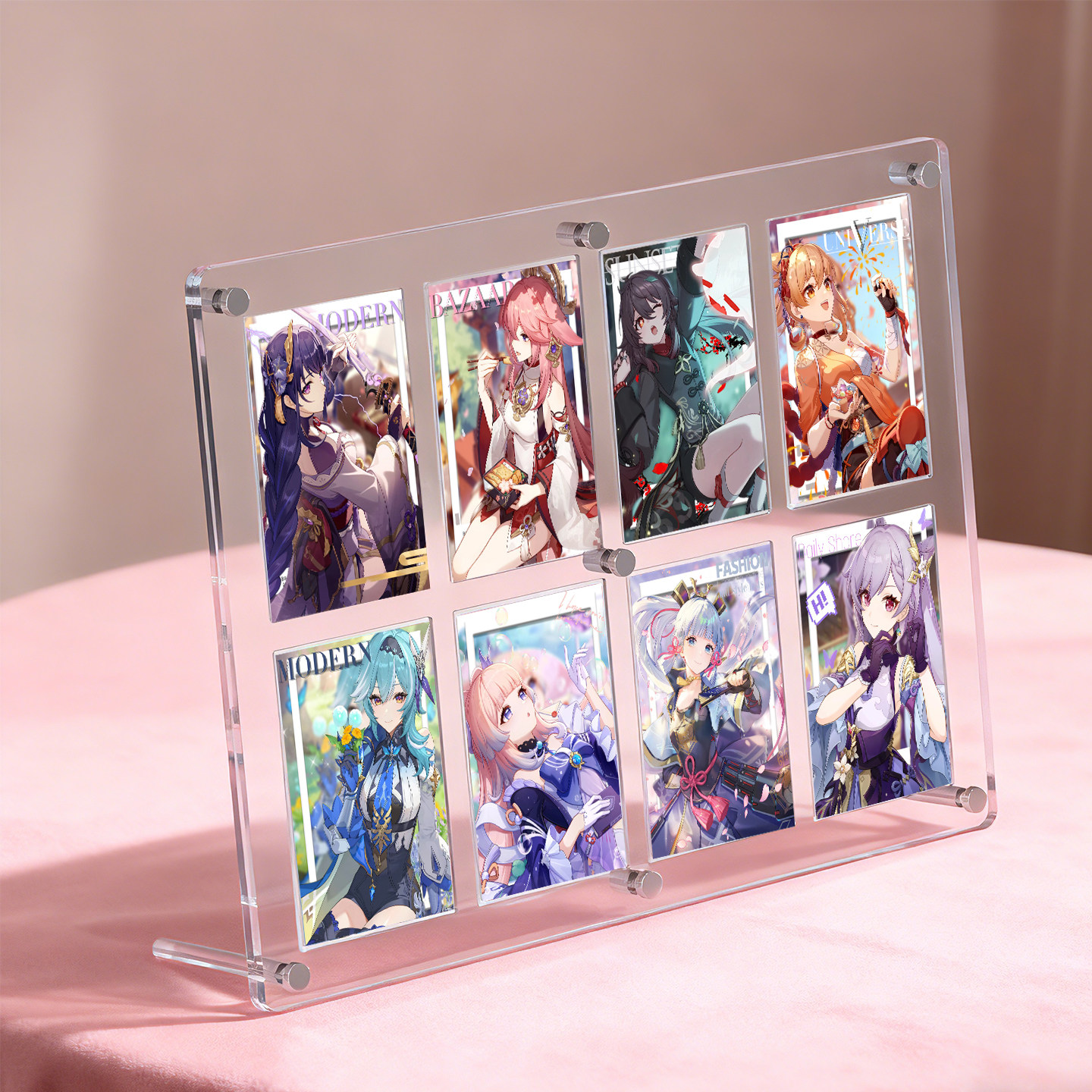 拍立得相框谷美卡砖明信片小卡展示架亚克力透明摆台追星收纳陈列,家居饰品,相框/画框,淘宝优惠券,粉丝福利购,淘宝优惠卷