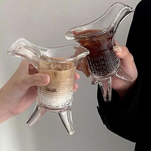 文创古代帝王杯中国风喝酒杯子稀奇艺术创意水杯沙雕搞怪生日礼物