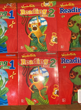 WonderSkills  Basic 1-3 美国麦格劳希尔英语教材 阅读奇迹阅读