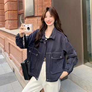 2025秋季 p140 新款 短外套8137 k210 休闲风衣时尚 现货