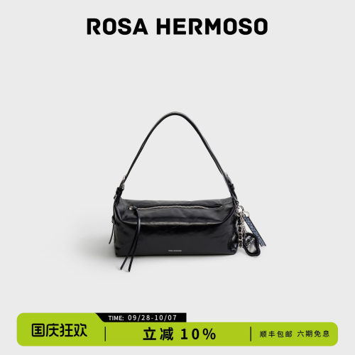 ROSA HERMOSO/珞赫「DADA」斜挎hobo包小号通勤简约头层牛皮女包