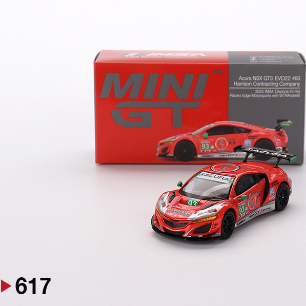 MINIGT617讴歌NSX93号64合金车模
